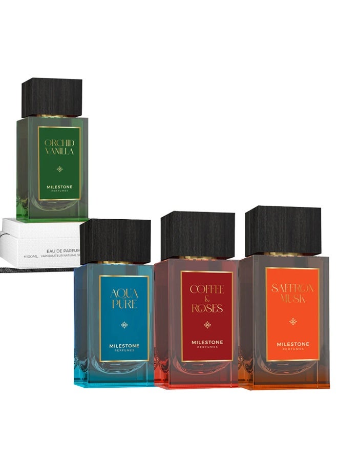 Milestone Coffee & Roses - For Women - EDP - 100ml - Image 4